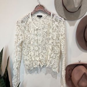 lace cardigan